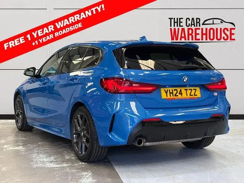 Used BMW 118 M Sport 136 HP (100 kW) 2024 Blue Hatchback
