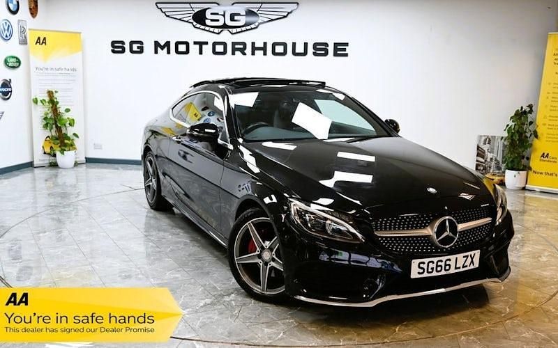 Used 2018 Mercedes C220 AMG Line Premium Plus Coupe | £18,695 (Fair price) - Image 1/4