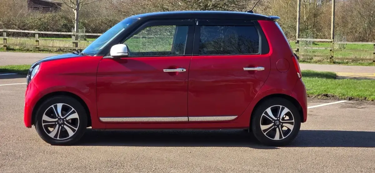 Używany Honda N Box 2014 Czerwony Minivan