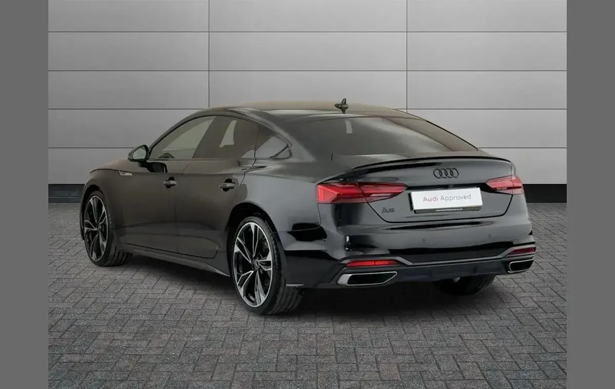 Used Audi A5 Black Edition 200 HP (147 kW) 2022 Black Coupe