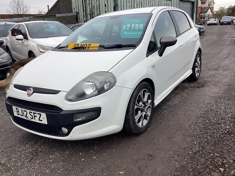 Used Fiat Punto Evo 2012 White Hatchback