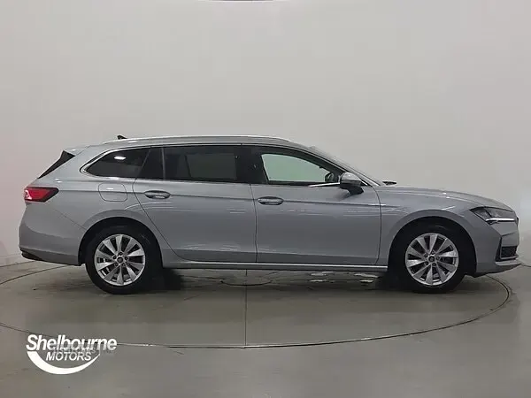 Used Skoda Superb SE Technology 150 HP (110 kW) 2025 Silver Estate