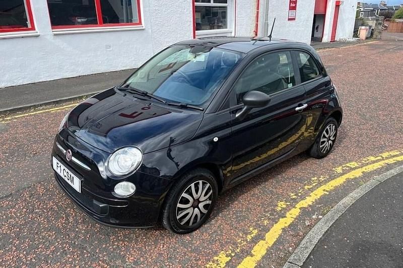 Black Used 2015 Fiat 500 Pop Hatchback | £3,990 (Good price) - Image 1/1