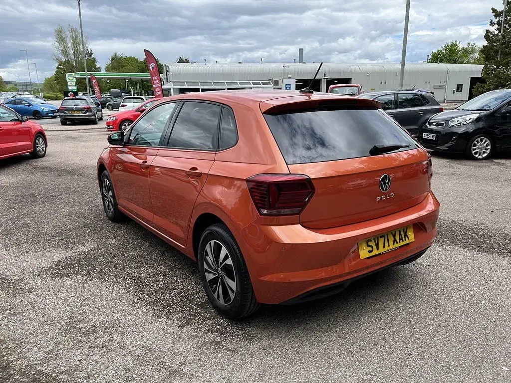 Used VW Polo Match 2021 Orange Hatchback