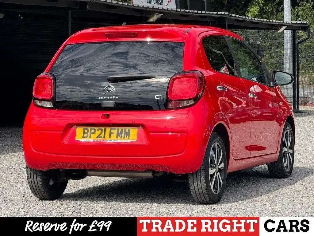 Used Citroën C1 Shine 71 HP (52 kW) 2021 Red Hatchback