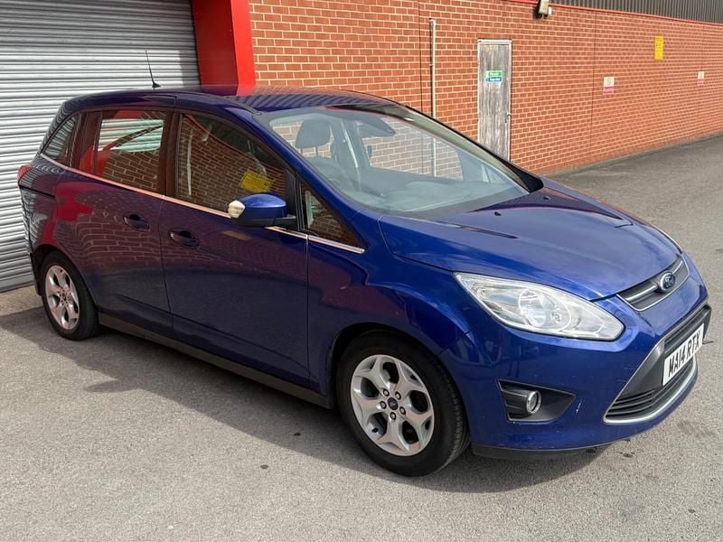 Usado Ford Grand C-Max Zetec 2014 Azul Monovolume