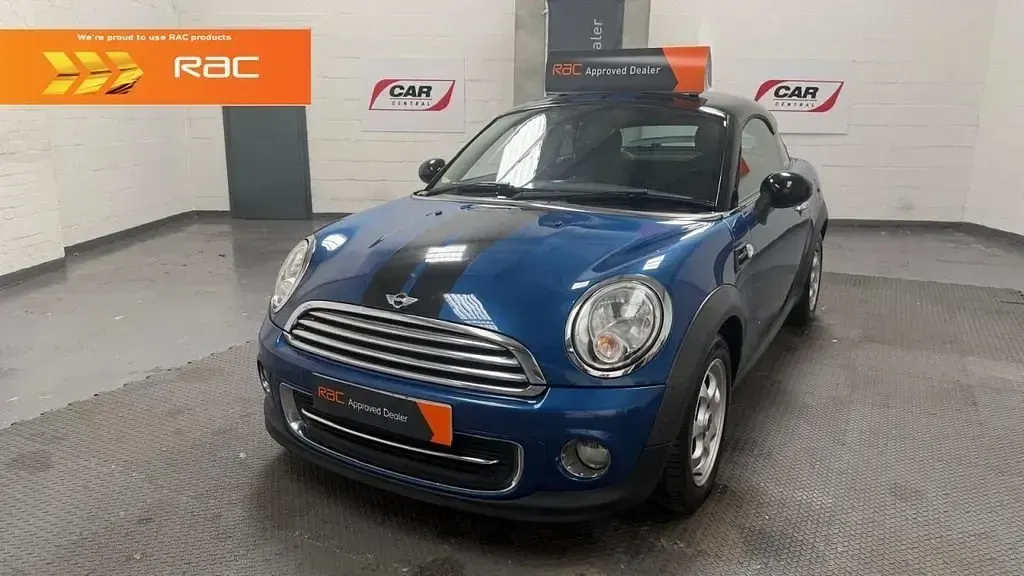Used Mini Cooper Coupé 122 HP (89 kW) 2013 Blue Coupe