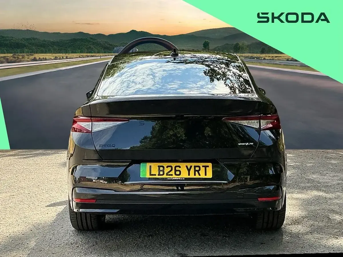 New Skoda Enyaq iV SportLine 210 kW (286 HP) 2026 Black SUV