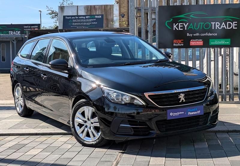 Used Peugeot 308 SW Active 2020 Black Estate