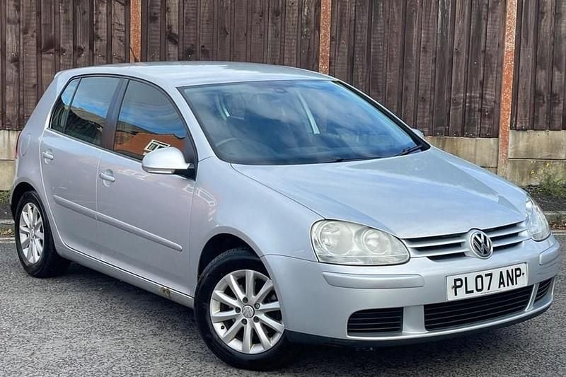 Silver Used 2007 VW Golf V Match Hatchback | £1,495 (Good price) - Image 1/1