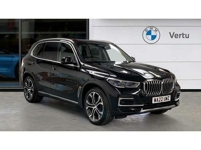 Black Used 2022 BMW X5 xLine SUV | £48,290 - Image 1/4