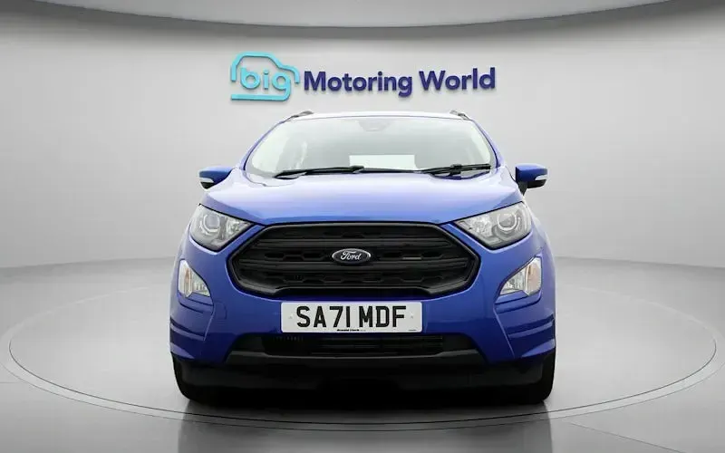 Used Ford Ecosport ST-Line 125 HP (91 kW) 2021 Blue SUV