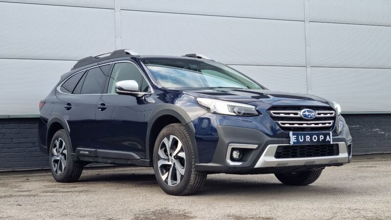 Dark blue pearl metallic Used 2022 Subaru Outback SUV | £30,995 (Fair price) - Image 1/4