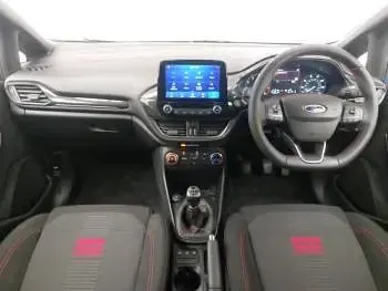Used Ford Fiesta ST-Line 100 HP (73 kW) 2022 Blue Hatchback
