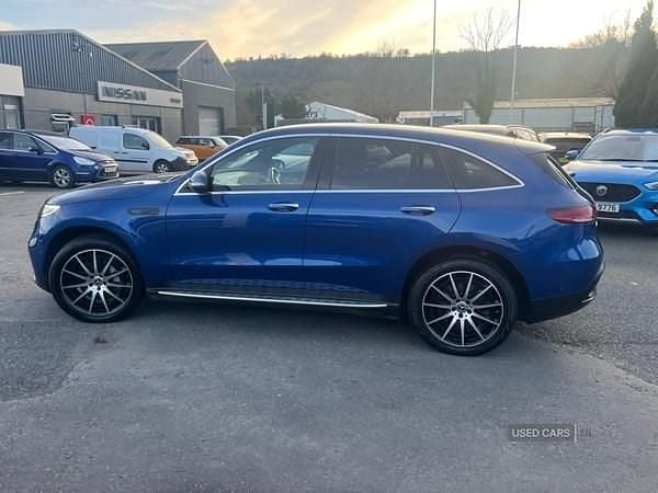 Used Mercedes EQC400 AMG line 300 kW (408 HP) 2022 Blue SUV