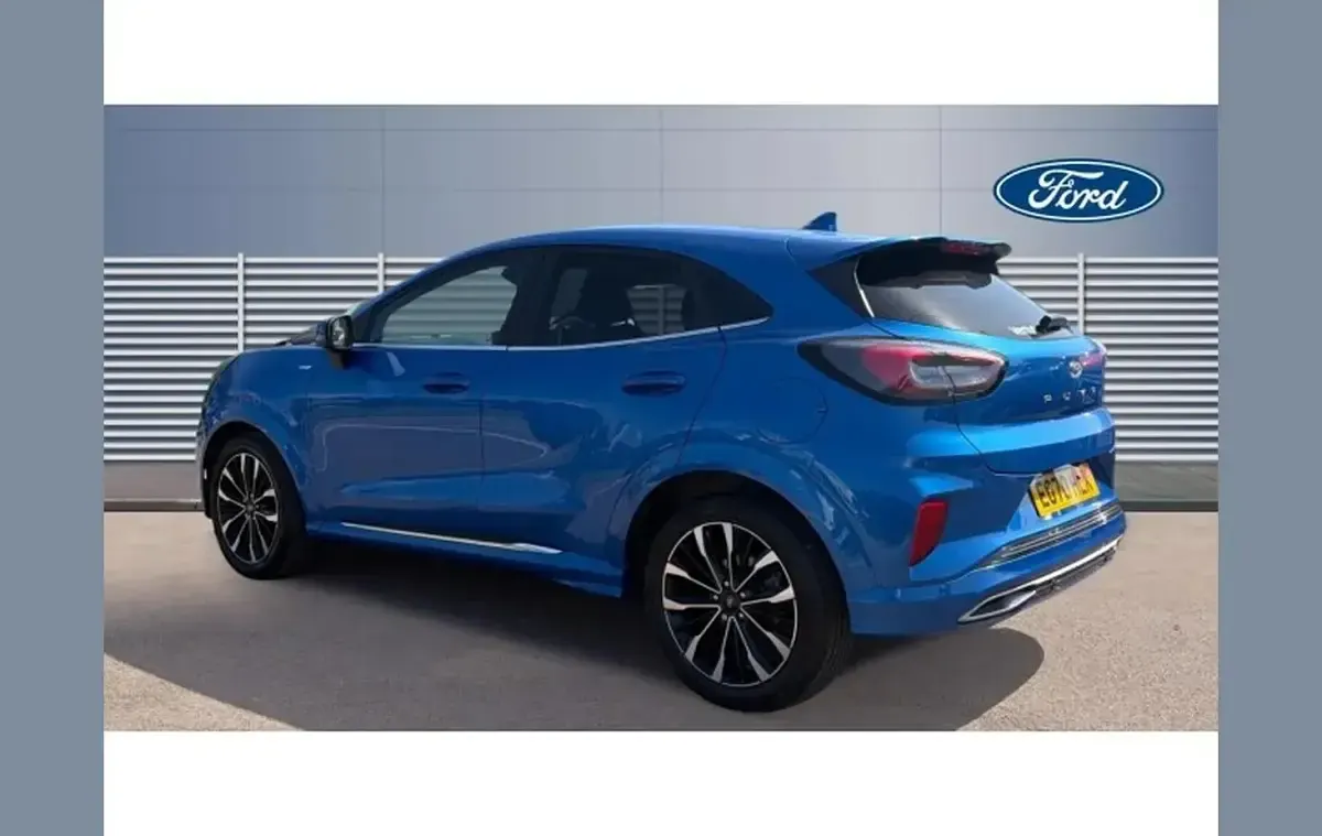 Used Ford Puma ST-Line X 125 HP (91 kW) 2020 Blue SUV