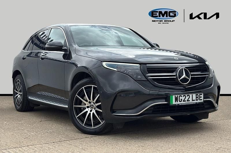 Grey Used 2022 Mercedes EQC400 AMG line SUV | £26,795 (Fair price) - Image 1/3