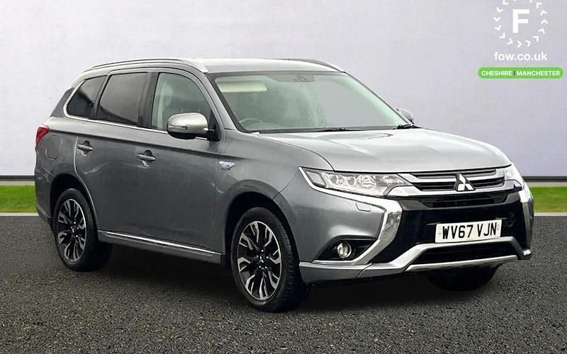 Used Mitsubishi Outlander P-HEV 203 HP (149 kW) 2017 Grey Estate
