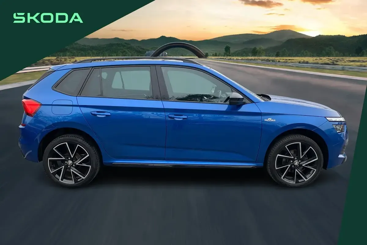 Gebraucht Skoda Kamiq Monte Carlo 147 PS (108 kW) 2023 Blau SUV
