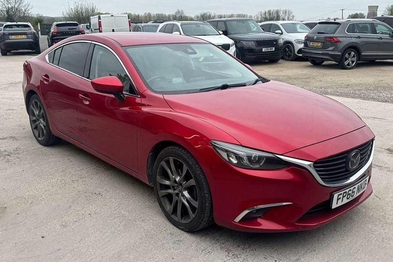 Usado Mazda 6 Inclusive 175 HP (128 kW) 2016 Vermelho Sedan