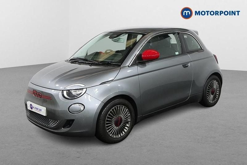 Used Fiat 500e Red 86 kW (118 HP) 2022 Grey Hatchback
