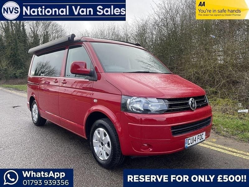 Used VW California Beach 2014 Red Van