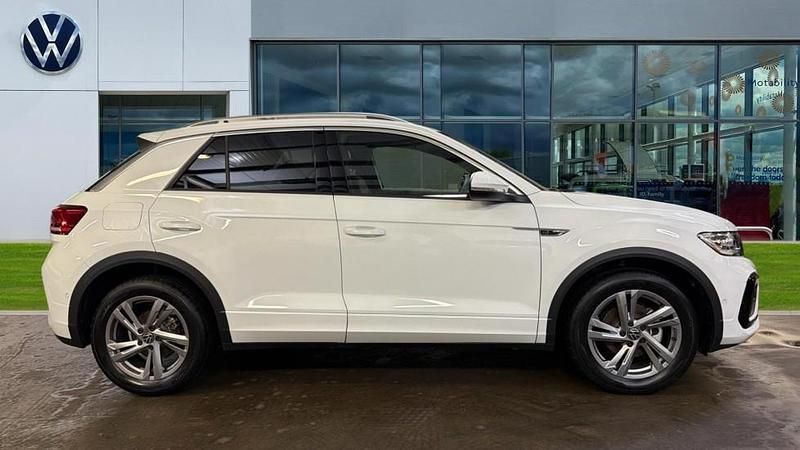 New VW T-Roc R-line 150 HP (110 kW) 2025 Pure white SUV
