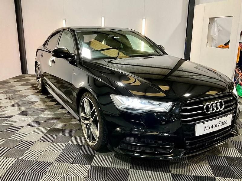 Used Audi A6 Black Edition 190 HP (139 kW) 2015 Black Sedan