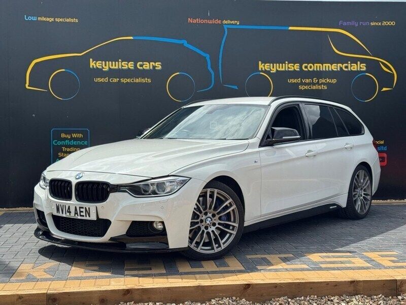 White Used 2014 BMW 325 M Sport Estate | £14,690 - Image 1/4