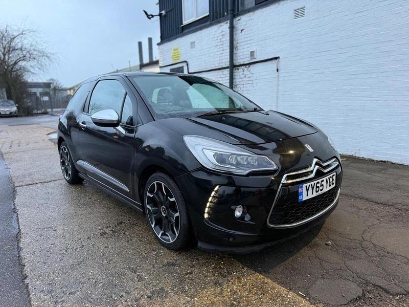 Black Used 2015 DS Automobiles DS3 Hatchback | £4,495 (Fair price) - Image 1/4