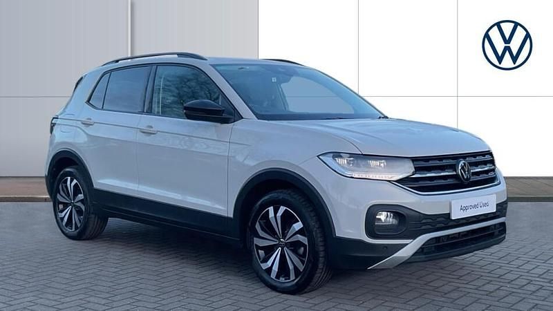Grey Used 2023 VW T-Cross Black Edition SUV | £15,010 (Fair price) - Image 1/3