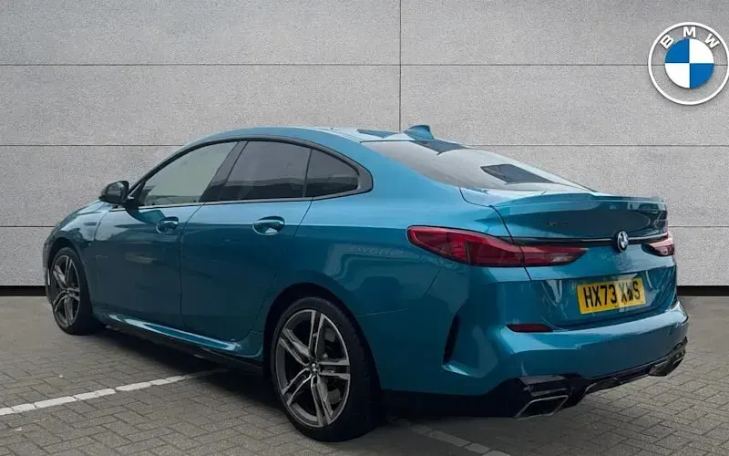 Used BMW M235 Comfort Edition 306 HP (225 kW) 2023 Blue Coupe