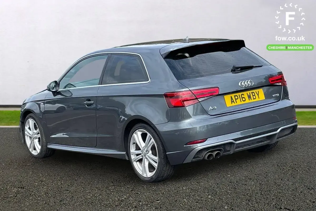 Used Audi A3 S-Line 2016 Grey Hatchback