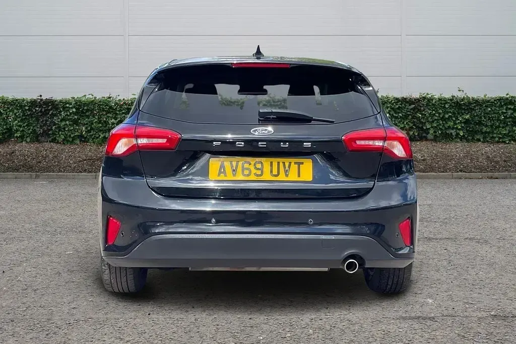 Begagnad Ford Focus Titanium 2019 Svart Halvkombi
