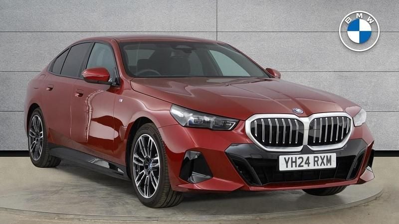 Red Used 2024 BMW 530e M Sport Sedan | £42,999 (Good price) - Image 1/4