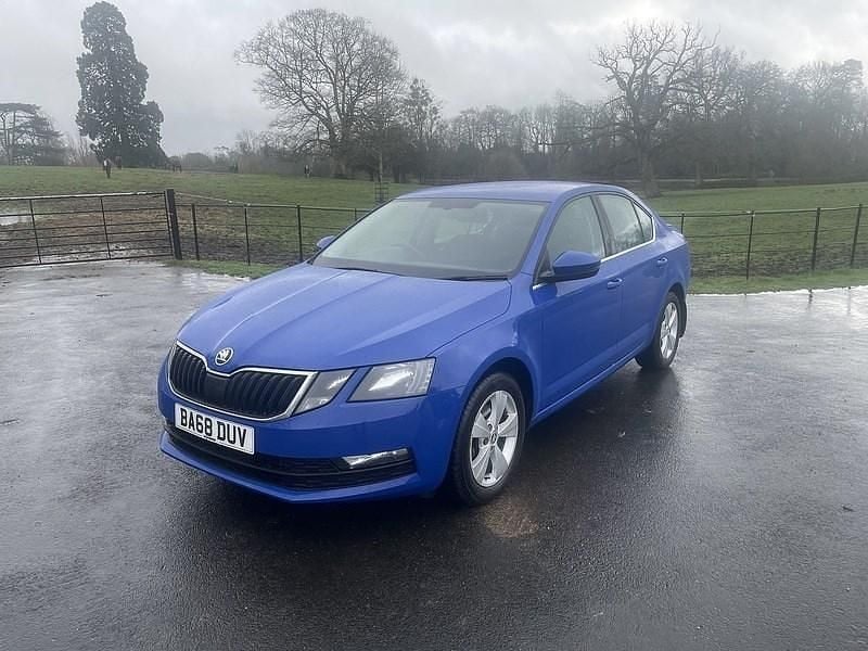 Used Skoda Octavia SE Technology 150 HP (110 kW) 2019 Blue Hatchback