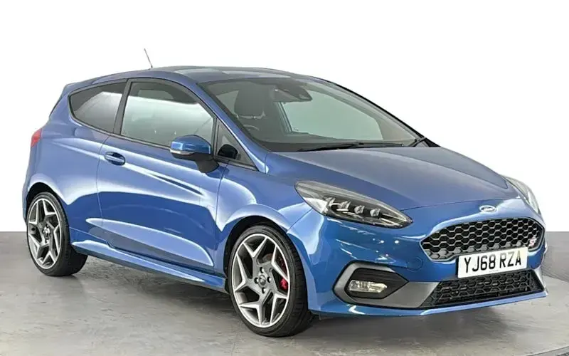 Used Ford Fiesta ST 200 HP (147 kW) 2018 Blue Hatchback