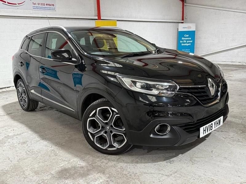 Black Used 2018 Renault Kadjar Dynamique SUV | £7,895 (Fair price) - Image 1/3