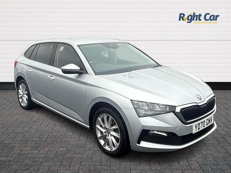 Used Skoda Scala SE L 115 HP (84 kW) 2020 Silver Hatchback