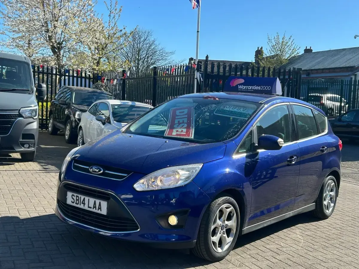 Used Ford C-MAX Zetec 2014 Blue MPV