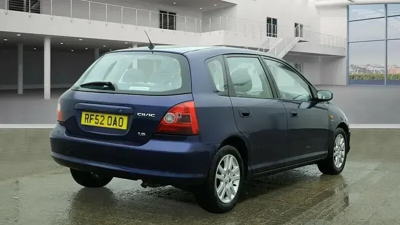 Used Honda Civic Executive 108 HP (79 kW) 2002 Blue Hatchback