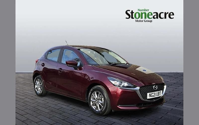 Used Mazda 2 73 HP (53 kW) 2021 Red Hatchback