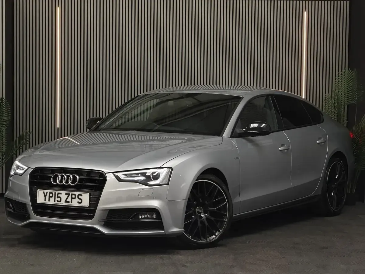 Used Audi A5 Sportback Black Edition 2015 Silver Hatchback