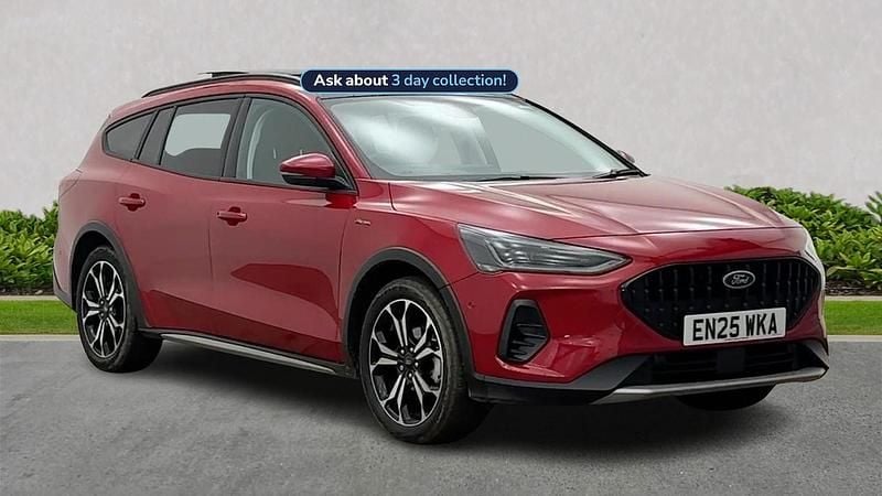 Used Ford Focus Active X 125 HP (91 kW) 2025 Red Estate