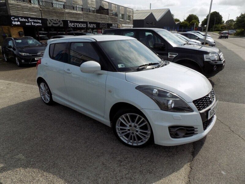 White Used 2014 Suzuki Swift Sport Hatchback | £6,999 (A bit pricey) - Image 1/4