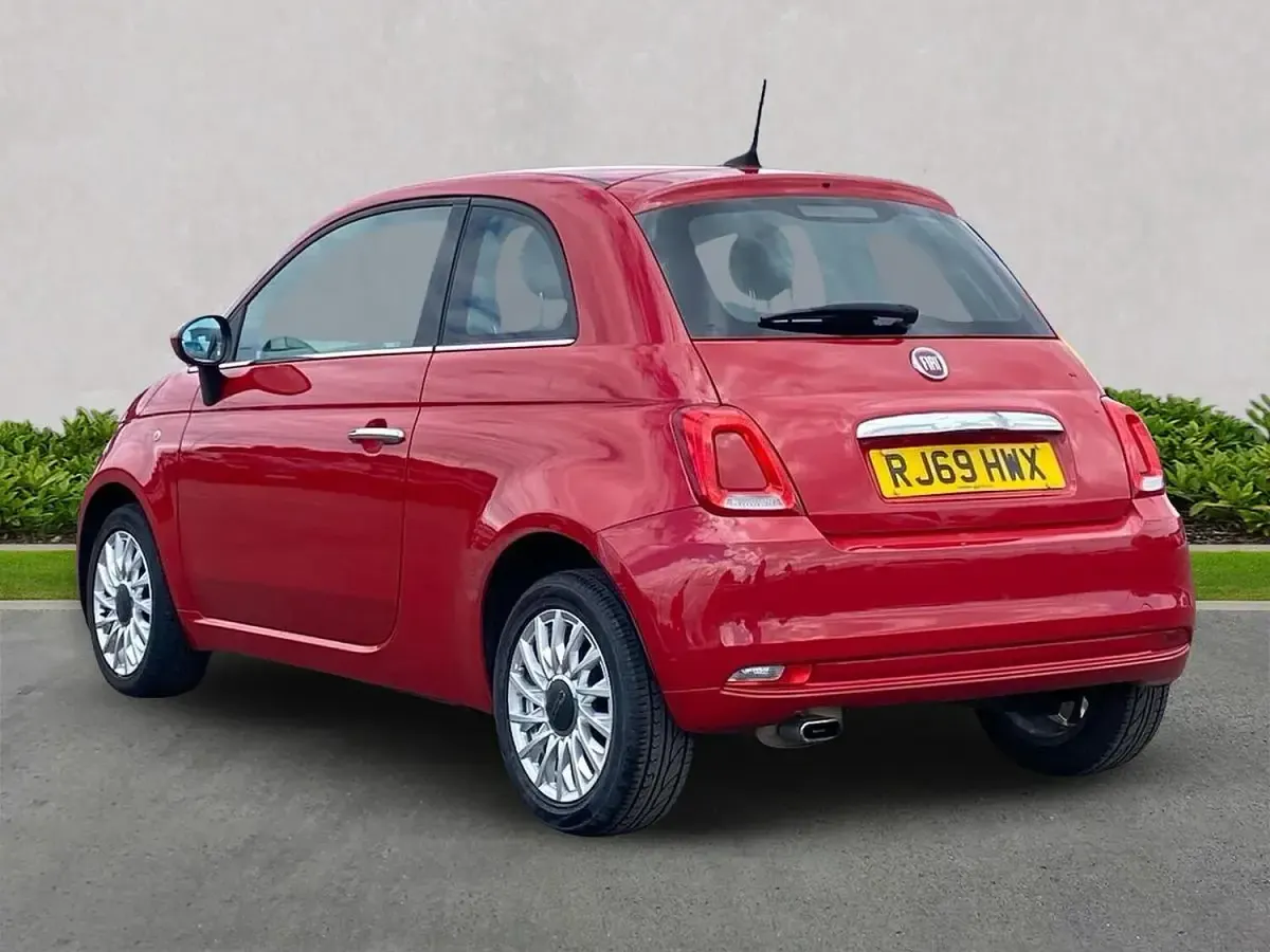 Used Fiat 500 Lounge 2019 Red Hatchback