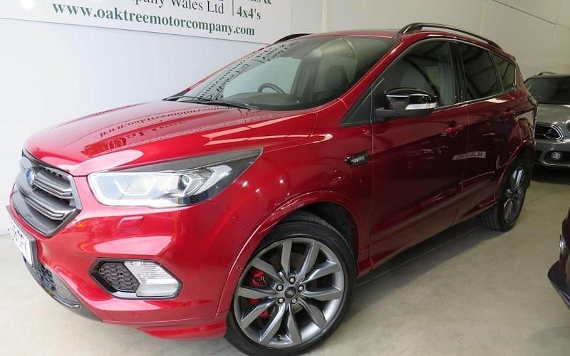 Red Used 2019 Ford Kuga ST-Line SUV | £14,795 (A bit pricey) - Image 1/4