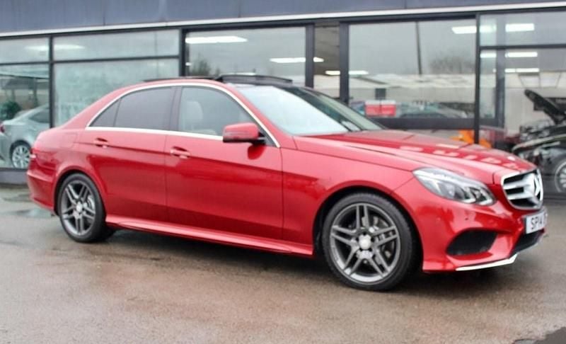 Used Mercedes E250 AMG 204 HP (150 kW) 2014 Red Sedan