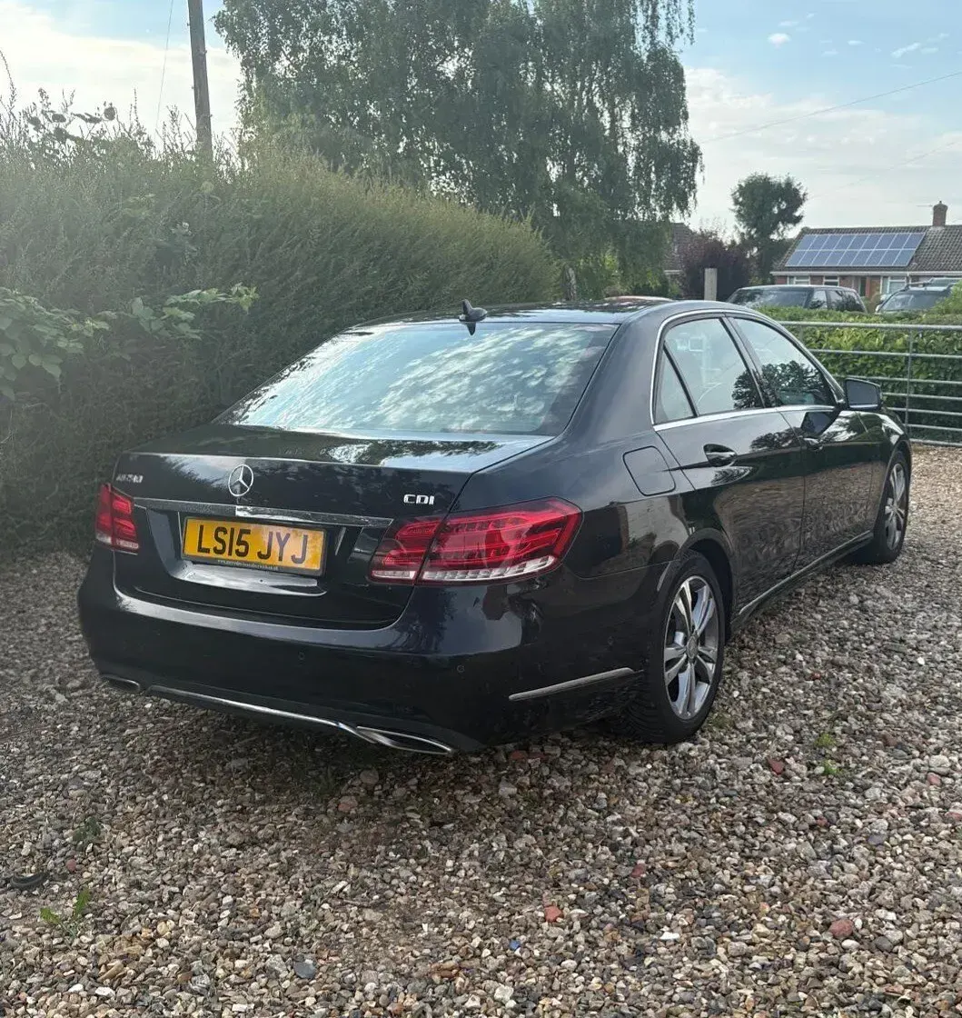 Used Mercedes E250 SE 2015 Black Sedan