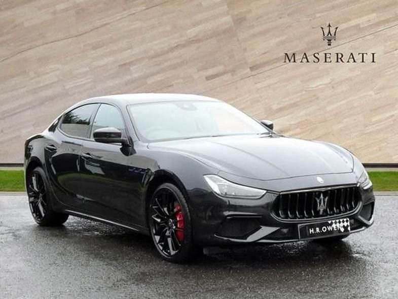 Black Used 2021 Maserati Ghibli Sedan | £22,995 - Image 1/4